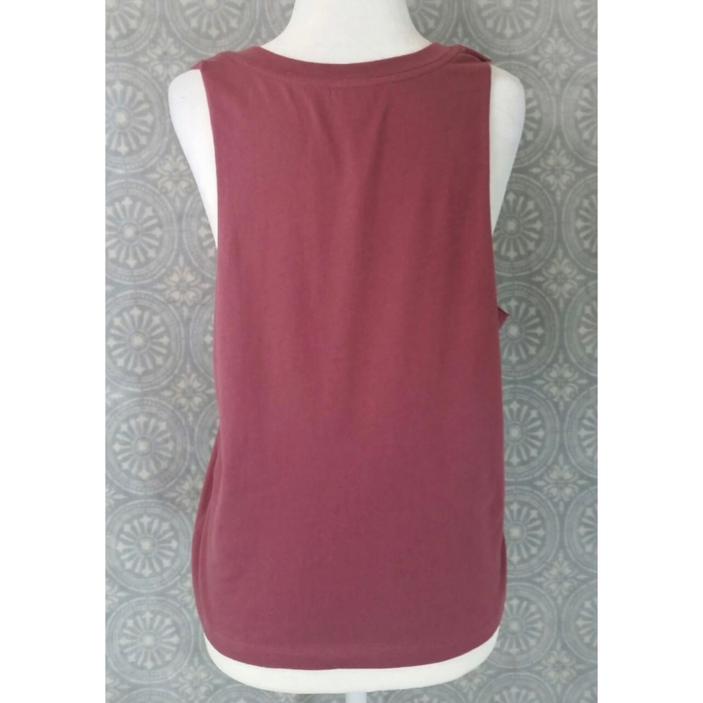 PINK Mesh Muscle Tank Top - Picture 2 of 3